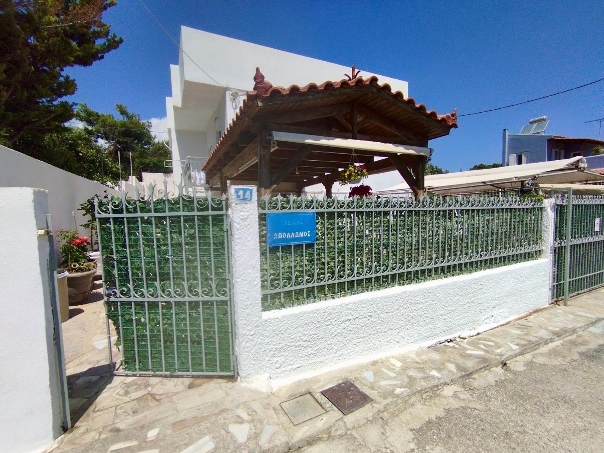 Sofia'S Seaview Villa Near Airport And Beach Artemida  Esterno foto