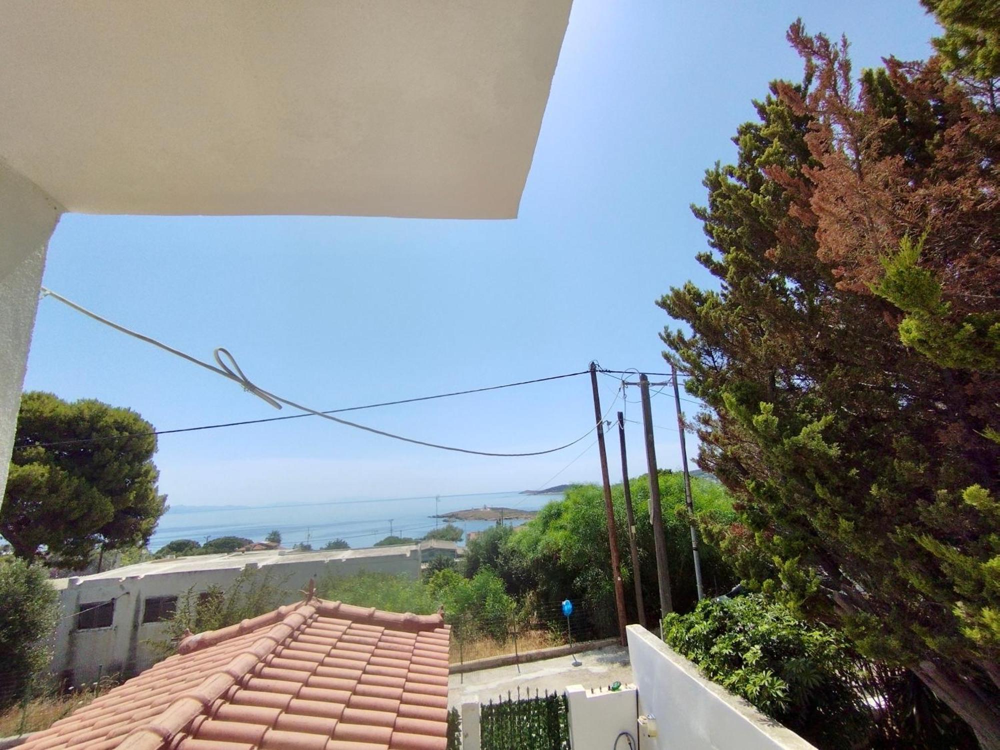 Sofia'S Seaview Villa Near Airport And Beach Artemida  Esterno foto
