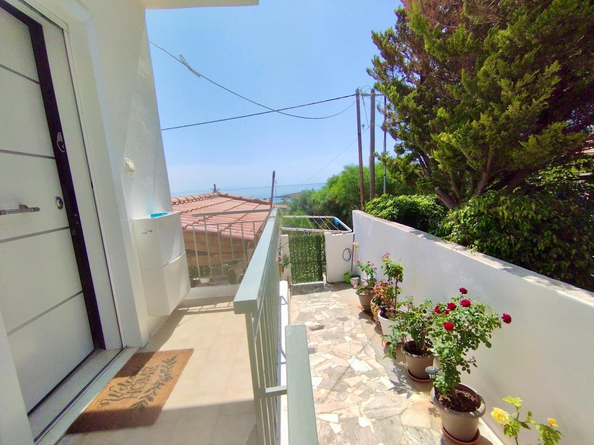 Sofia'S Seaview Villa Near Airport And Beach Artemida  Esterno foto