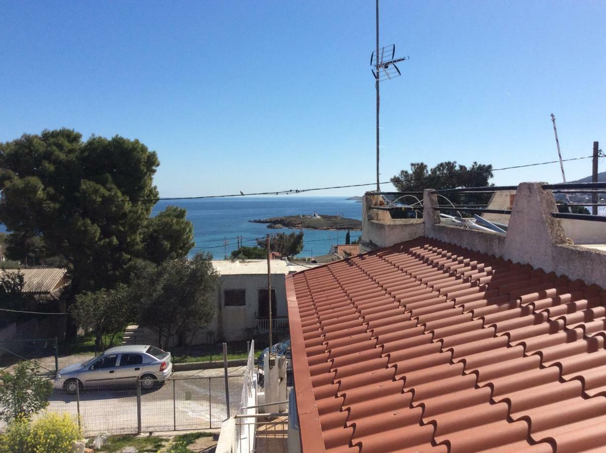 Sofia'S Seaview Villa Near Airport And Beach Artemida  Esterno foto