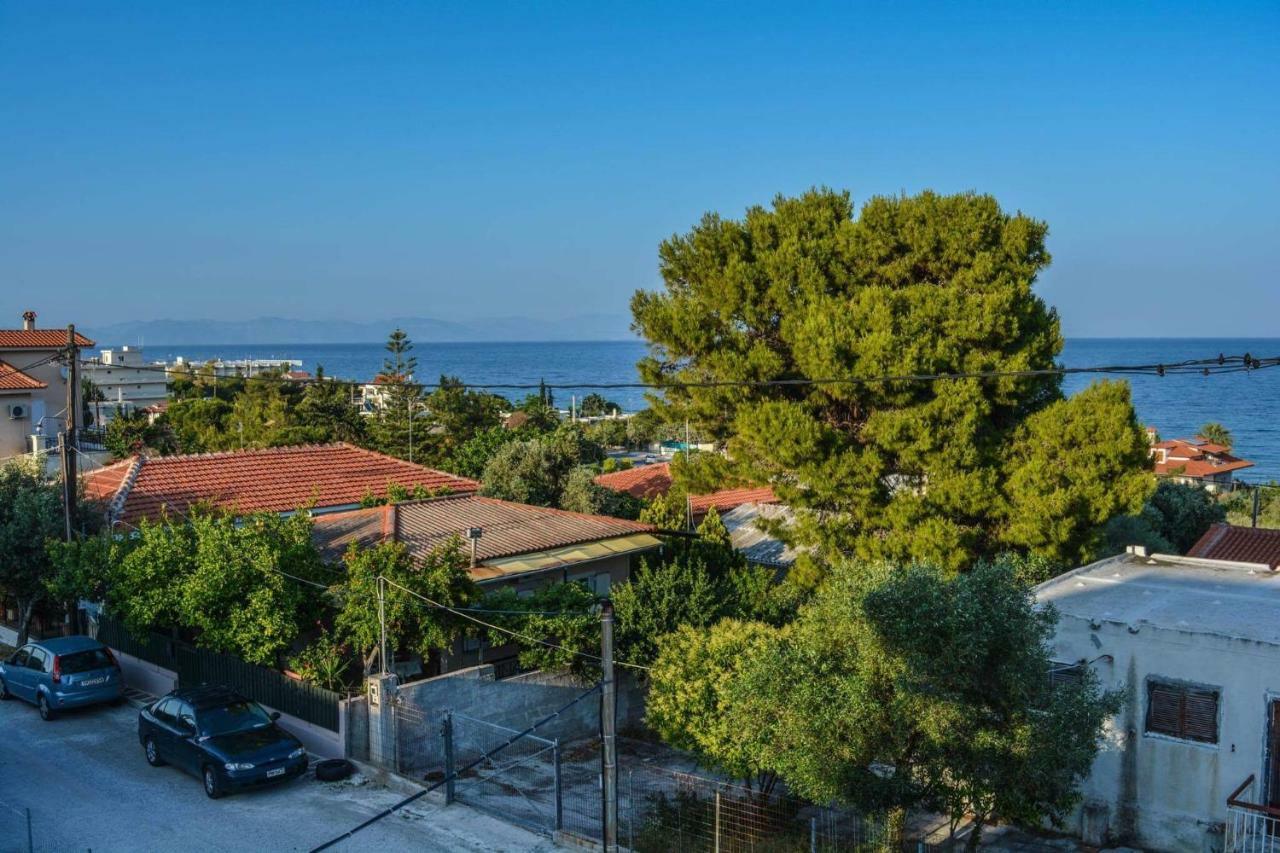 Sofia'S Seaview Villa Near Airport And Beach Artemida  Esterno foto