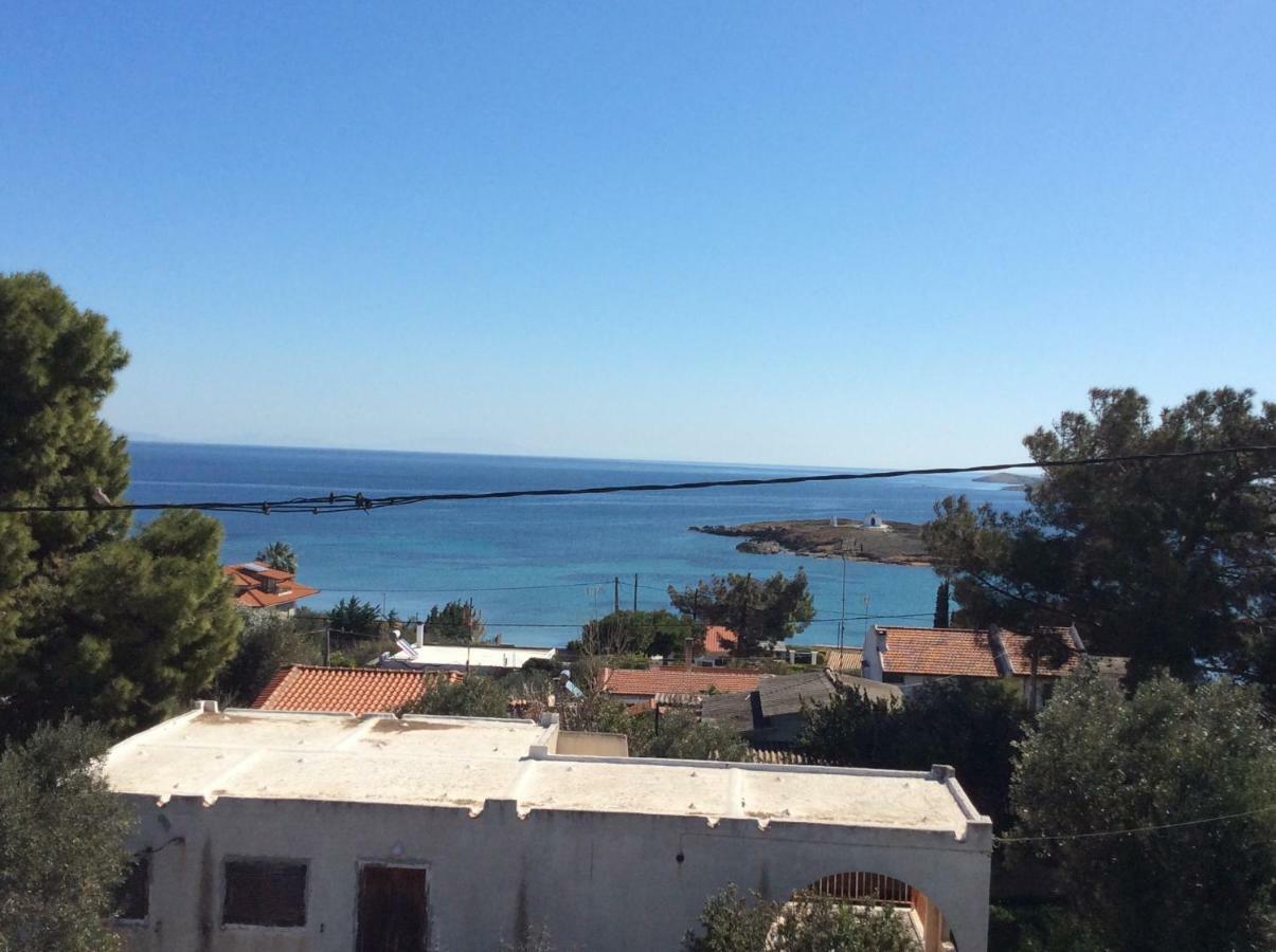 Sofia'S Seaview Villa Near Airport And Beach Artemida  Esterno foto